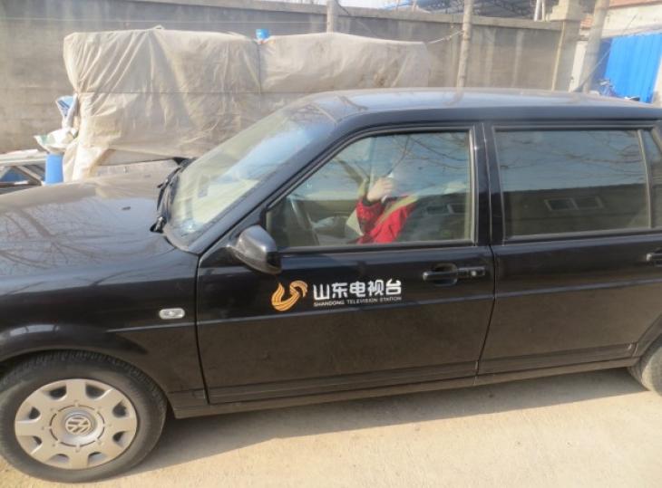 山東電視臺(tái)在鑫華種兔場(chǎng)采訪